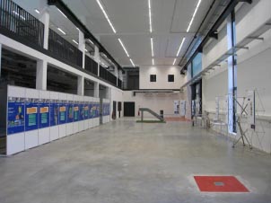 Galeriebereich MFPA-Prüfhalle