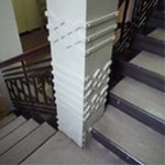 Detail Treppenaufgang